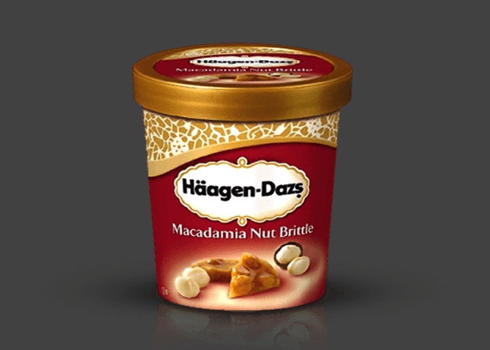 Crme glace Macadamia Hagen-Dazs 500ml