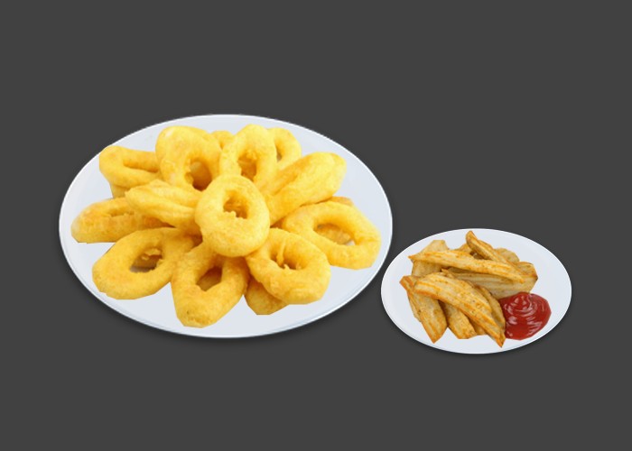 10 Pices<br>
+ Potatoes ou Frites<br>
+ Sauce barbecue.